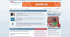 Desktop Screenshot of mediamundionline.com